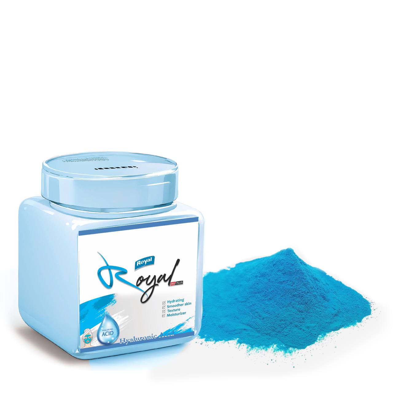 ماسک پودری لاتکسی هیالورونیک اسید رویال Royal